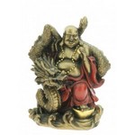 Statuette Bouddha et dragon