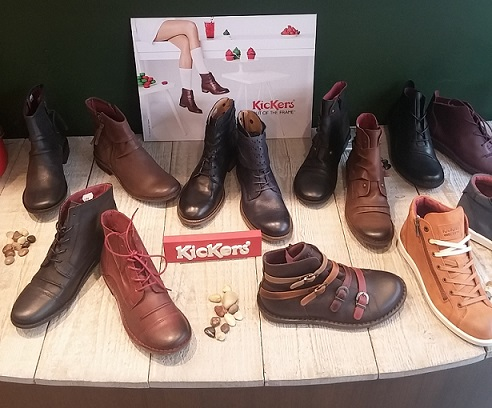 Kickers chaussures femme automne hiver 2015