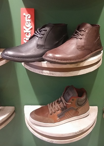 Kickers chaussures homme automne hiver 2015