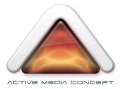 logo Active Media Concept