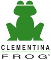 logo Clementina Frog