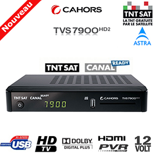 Terminal TNTSAT HD Cahors TVS 7900HD²