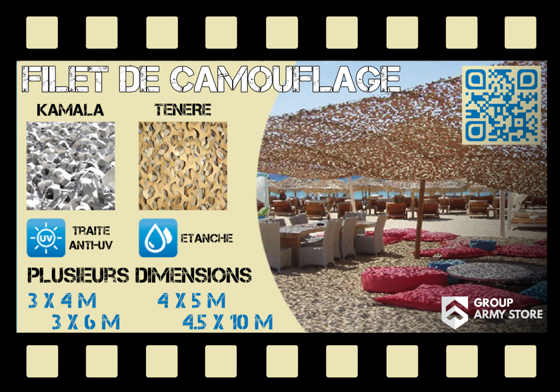 Filets de camouflage