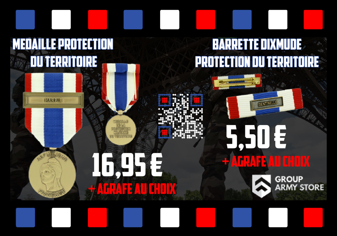Médailles et Dixmudes Protection du Territoire