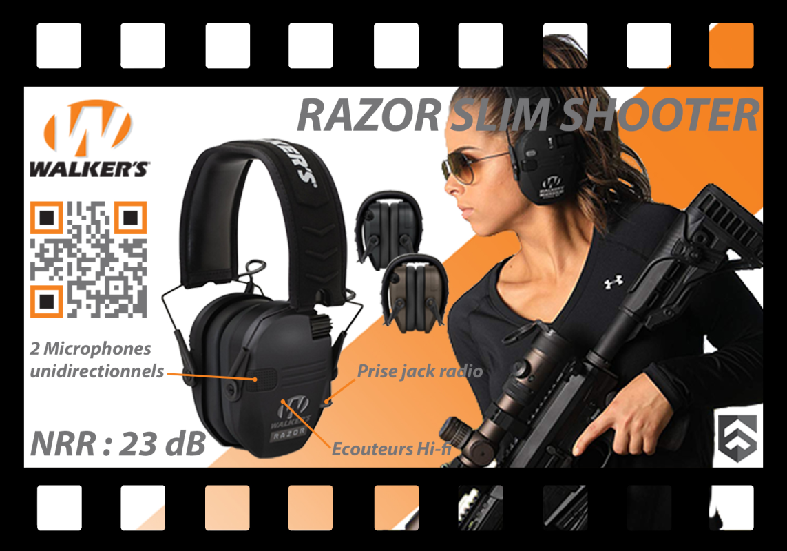 Casques Walker's : protection acoustique